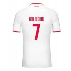 AS Monaco Eliesse Ben Seghir #7 Heimtrikot 2024-25 Kurzarm